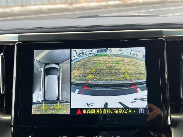 アルファードにカナック社製のサテライトビューカメラの取り付けです。