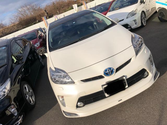 トヨタ　プリウス  ZVW30 ドアミラーカバー　ドアミラーウインカー　交換　岡山市東区