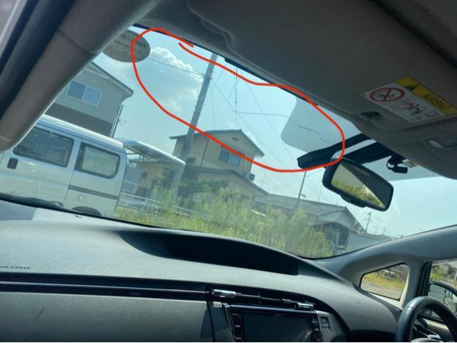 トヨタ 30プリウス ガラス交換
Gツーリングセレクション 岡山市東区