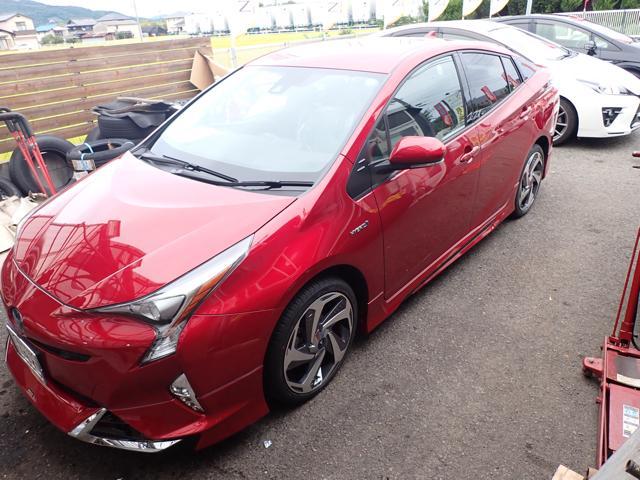 トヨタ 50プリウス ホイール交換
ZVW55 Aプレミアムツーリング 岡山市東区