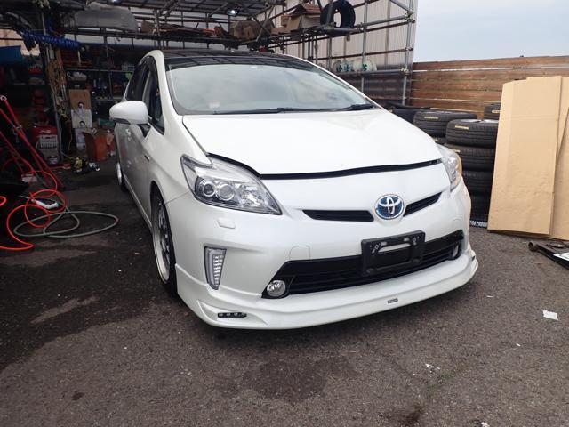 トヨタ プリウス ZVW30 車高調整 岡山市東区|グーネットピット トヨタ プリウス ZVW30 車高調整 岡山市東区|グーネットピット