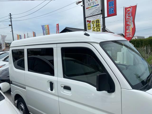 スズキ エヴリィ サイドバイザー取付
DA17V PAハイルーフ 岡山市東区