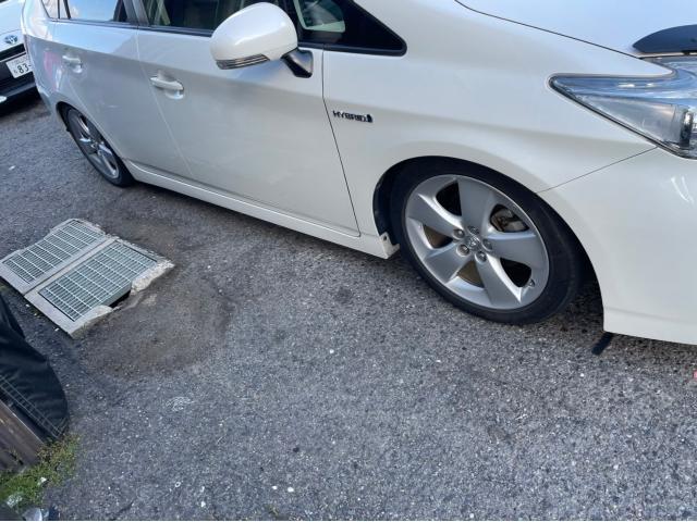 トヨタ　30系プリウス　Gツーリングセレクション　ホイール交換　ZVW30 岡山市東区