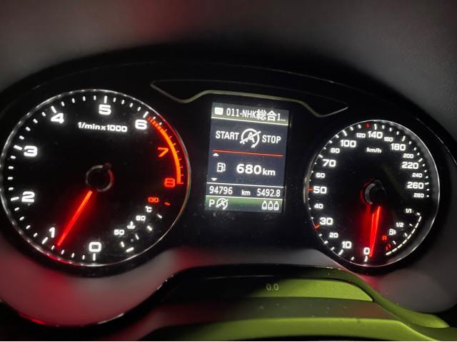 アウディ　A3セダン　TFSI RHD　オイル交換　8VCXSL　岡山市東区