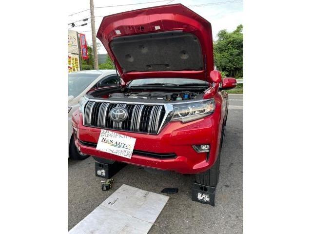 トヨタ　ランドクルーザープラド　ＴＸ　Ｌパッケージ　オイル交換　GDJ150W 岡山市東区