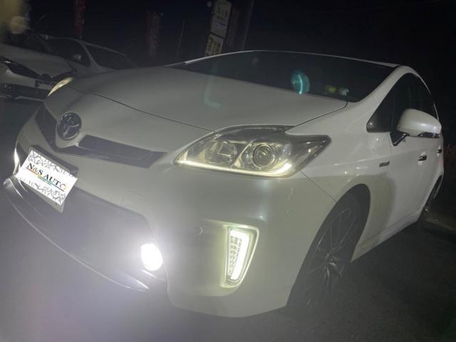 トヨタ　プリウス　G    LEDウインカー　取り付け　ZVW30  岡山市東区