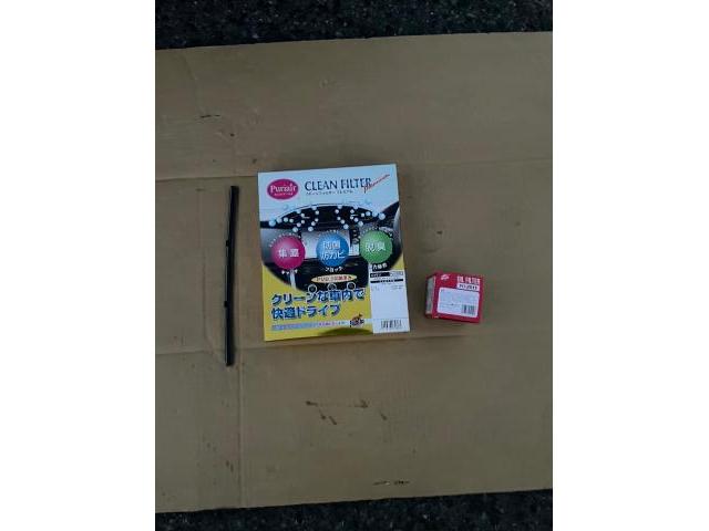 日産　キューブ　１５Ｍ プラスナビネクスト　納車前点検　オイル交換　エレメント交換　ワイパーゴム交換　エアコンフィルター交換　交換　YZ11  岡山市東区