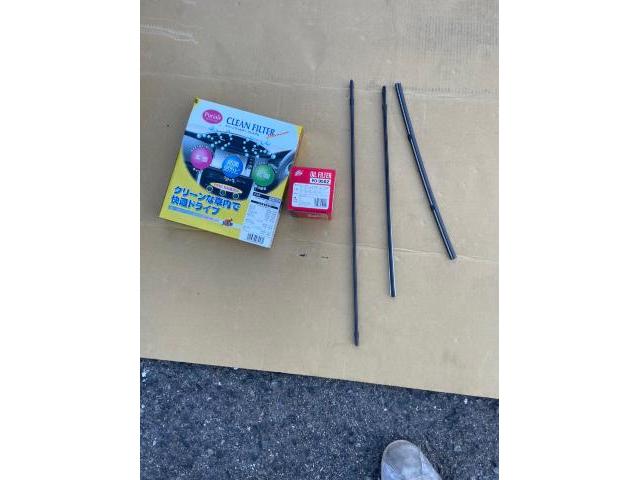 スズキ　ワゴンR  FX  納車前点検　オイル　エレメント　交換
ワイパーゴム交換　エアコンフィルター交換