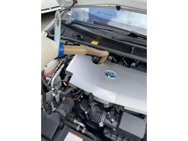 トヨタ　50プリウス　納車点検　オイル　エレメント　ワイパーゴム　エアコンフィルター　交換　ZVW51  岡山市東区