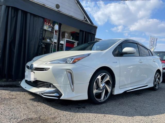 トヨタ　50プリウス　ホイール　15in18inに変更　モデリスタ　ZVW51 岡山市東区