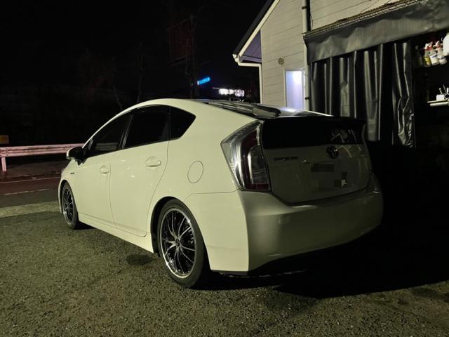 トヨタ　30プリウス　オイル交換　エレメント交換　スタッドレス→夏用タイヤ交換　ZVW30 岡山市東区