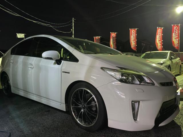 トヨタ　30プリウス　オイル交換　エレメント交換　スタッドレス→夏用タイヤ交換　ZVW30 岡山市東区