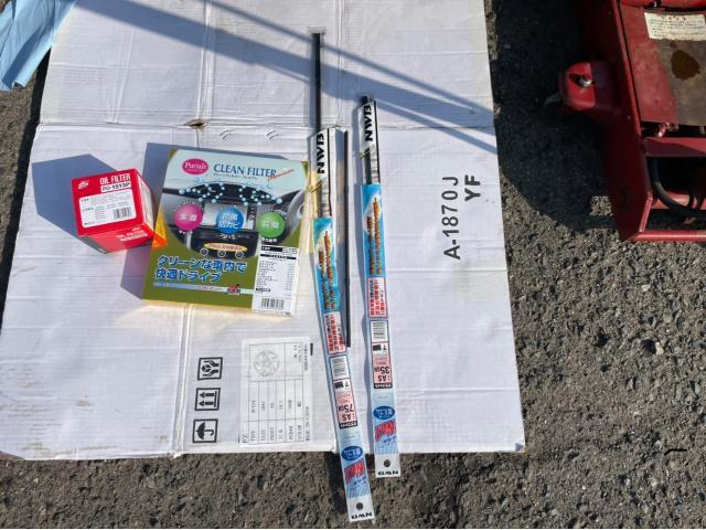 トヨタ　ヴェルファイア　納車前点検　オイル　エレメント　ワイパーゴム　エアコンフィルター　交換　AGH30W 岡山市東区