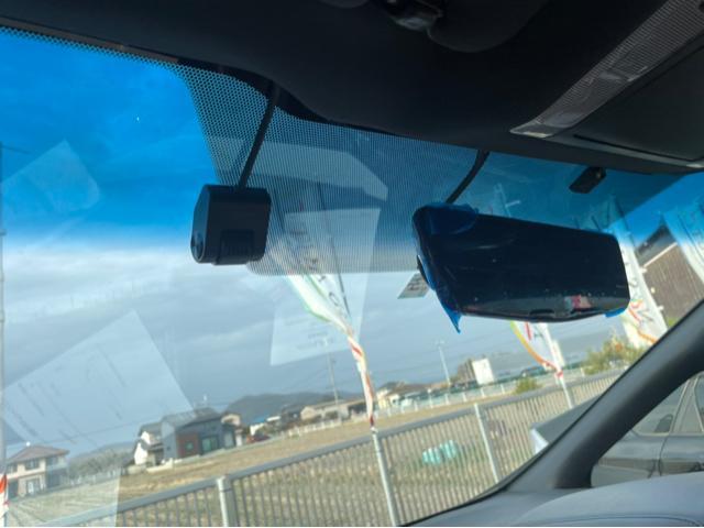 トヨタ　アルファード　デジタルインナーミラー取付（前後ドライブレコーダー付き）　岡山市東区
