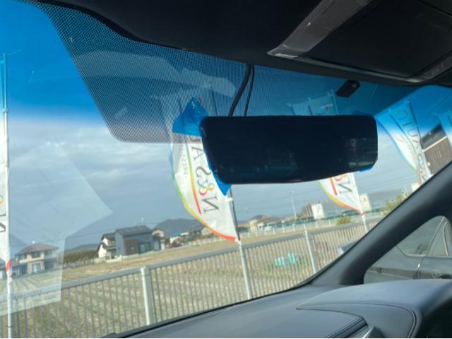 トヨタ　アルファード　デジタルインナーミラー取付（前後ドライブレコーダー付き）　岡山市東区