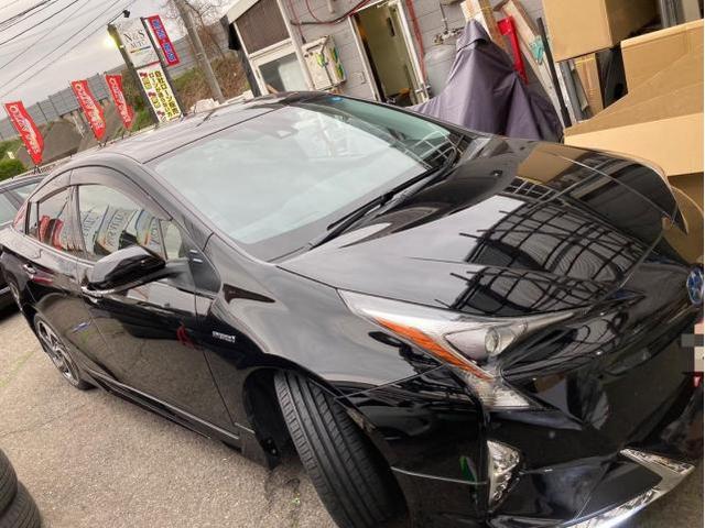 トヨタ　50プリウス　モデルスタアイコニック取付　モデリスタ　ホイール交換　18インチホイール　ZVW51 岡山市東区