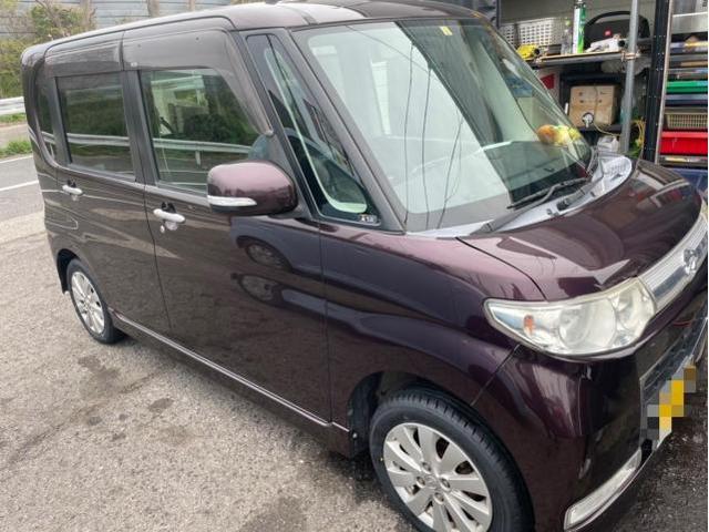 ダイハツ　タントカスタム　タイヤ交換（4本）L375S 岡山市東区