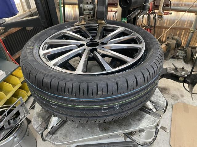 トヨタ　アクア　モデリスタホイール16インチ　組み替え　取付　モデリスタエアロ　取付　NHP10　岡山市東区