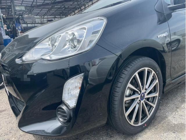 トヨタ　アクア　モデリスタホイール16インチ　組み替え　取付　モデリスタエアロ　取付　NHP10　岡山市東区