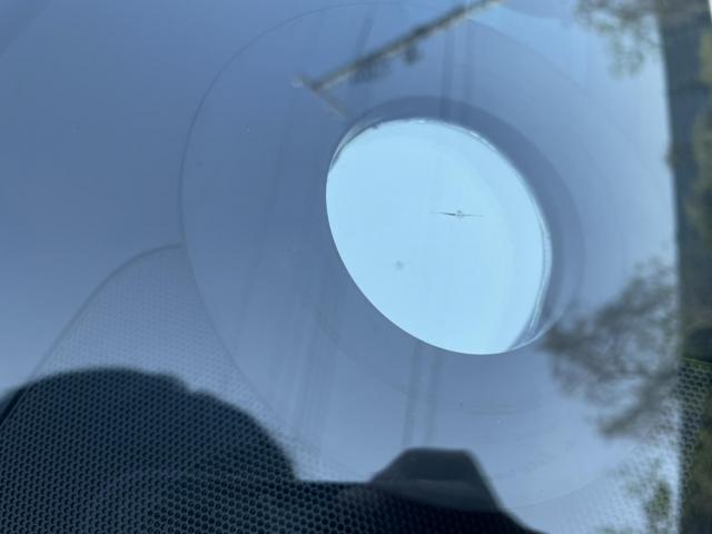 トヨタ　50プリウス　フロントガラス　リペア　ZVW51 岡山市東区