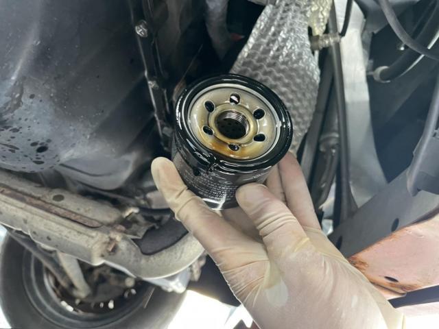 スバル　ステラ　納車前点検　オイル交換　エレメント交換　ワイパーゴム交換　RN1 岡山市東区