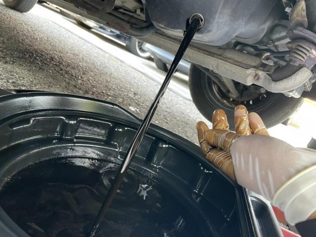 スバル　ステラ　納車前点検　オイル交換　エレメント交換　ワイパーゴム交換　RN1 岡山市東区