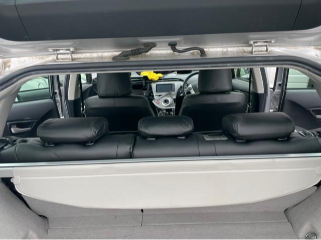 トヨタ　30系プリウス　シートカバー　付け替え　ZVW30 岡山市東区