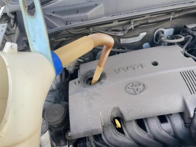トヨタ　プロボックスバン　オイル交換　エレメント交換　ワイパーゴム交換　NCP160V 岡山市東区