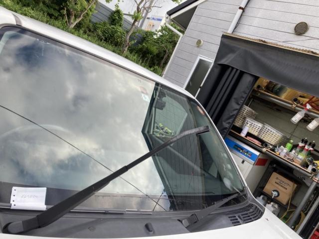 トヨタ　プロボックスバン　オイル交換　エレメント交換　ワイパーゴム交換　NCP160V 岡山市東区