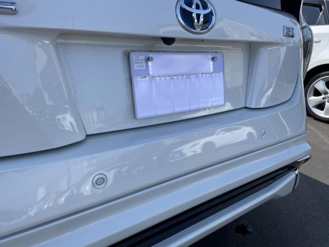 トヨタ 50系プリウス 字光式ナンバーAIR 取り付け ZVW51 岡山市東区