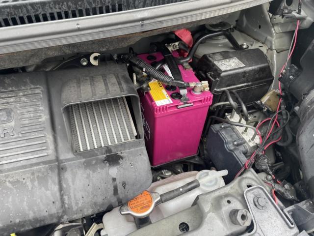 ダイハツ　タント　バッテリー交換　LA600S 岡山市東区