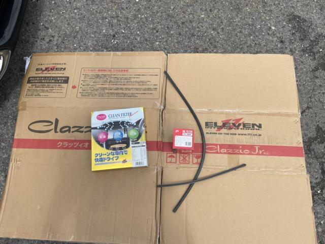 トヨタ アクア 納車前点検 オイル エレメント ワイパーゴム エアコンフィルター 交換 NHP10 岡山市東区