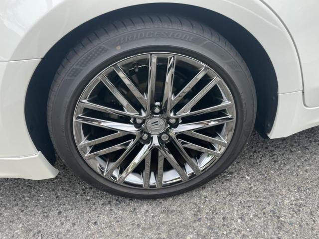 トヨタ クラウンアスリート 18インチアルミタイヤ 交換 組み替え（4本）GRS214 岡山市東区