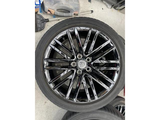 トヨタ クラウンアスリート 18インチアルミタイヤ 交換 組み替え（4本）GRS214 岡山市東区