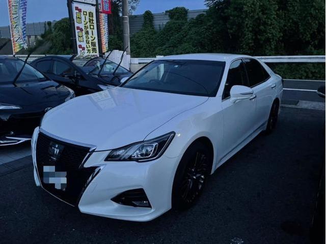 トヨタ クラウンアスリート 18インチアルミタイヤ 交換 組み替え（4本）GRS214 岡山市東区