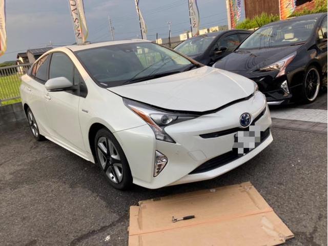 トヨタ 50系プリウス 純正OPエアロ 取り付け ZVW51 岡山市東区 トヨタ 50系プリウス 純正OPエアロ 取り付け ZVW51 岡山市東区
