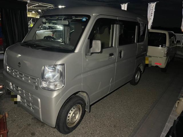 スズキ エブリイ フロントタイヤ 交換２本 オイル交換 エレメント交換 DA17V 岡山市東区