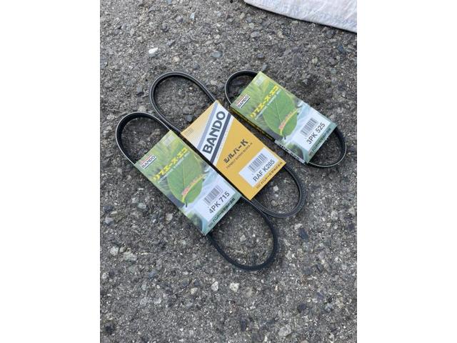 ダイハツ ムーブラテ Vベルト全数 交換 L550S 岡山市東区