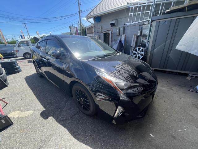 トヨタ 50系プリウス モデリスタエアロF.S.R 取付 18inホイール組み替え 交換 ZVW51 岡山市東区