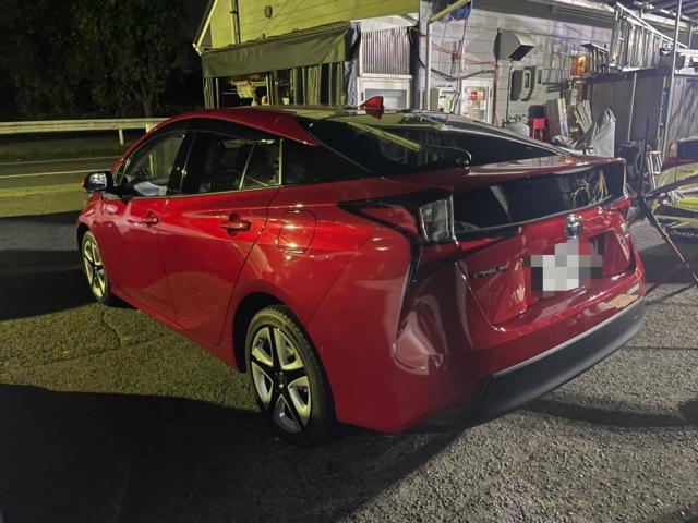 トヨタ 50系プリウス 15インチ→17インチ ホイール 交換 ZVW55 岡山市東区