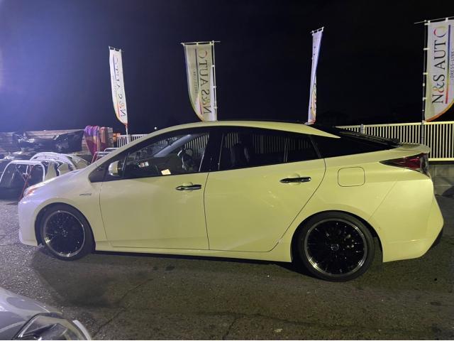 トヨタ 50系プリウス TEIN 車庫調取付　18インチアルミホイール取付　ZVW51 岡山市東区