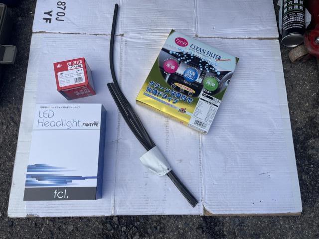 トヨタ 30系プリウス 納車前点検 オイル エレメント ワイパーゴム エアコンフィルター 交換 ZVW30 岡山市東区