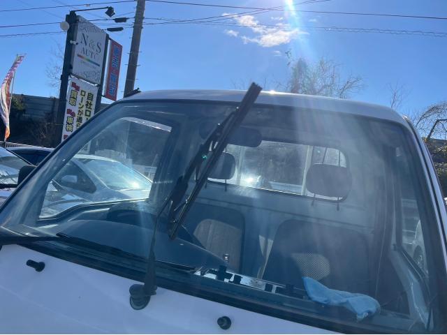 ダイハツ ハイゼットトラック 納車前点検 オイル エレメント ワイパーゴム 交換 S100P 岡山市東区