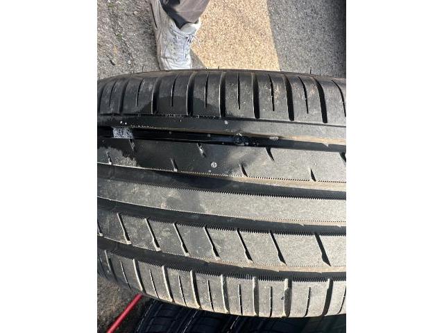 レクサス HS250h パンク修理 ANF10 岡山市東区