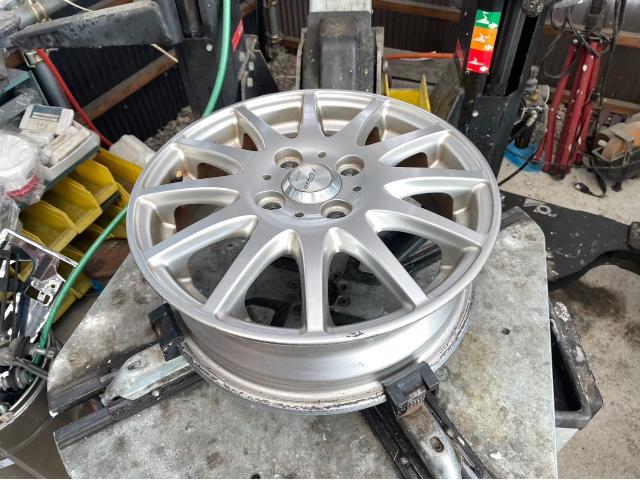 スズキ パレット タイヤ交換 MK21S 岡山市東区