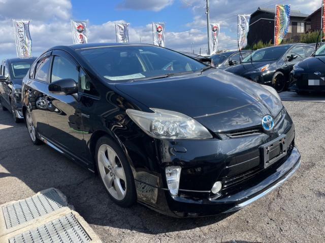 トヨタ 30系プリウス 在庫車 フルエアロ取り付け ZVW30 岡山市東区 ドレスアップ