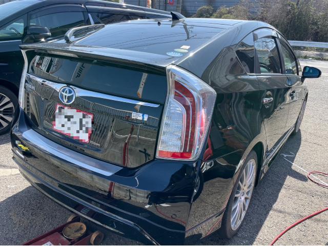 トヨタ 30系プリウス 在庫車 フルエアロ取り付け 18ホイール交換 ZVW30 岡山市東区