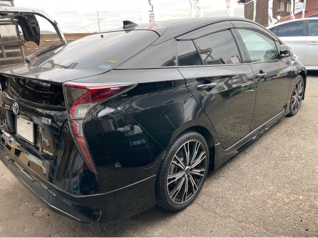トヨタ 50系プリウス  在庫車 モデリスタエアロ 取り付け ZVW55 岡山市東区