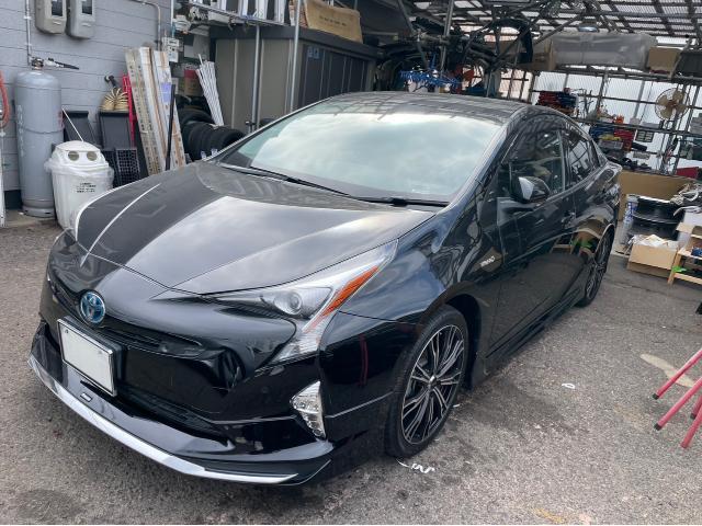 トヨタ 50系プリウス  在庫車 モデリスタエアロ 取り付け ZVW55 岡山市東区