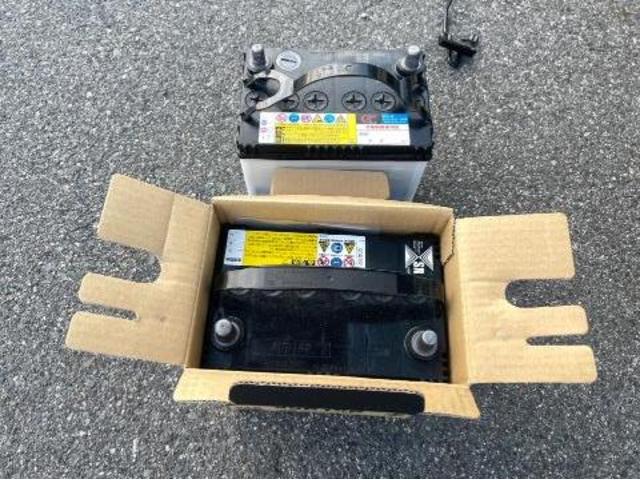 三菱 ミニキャブバン バッテリー交換 U61改 岡山市東区